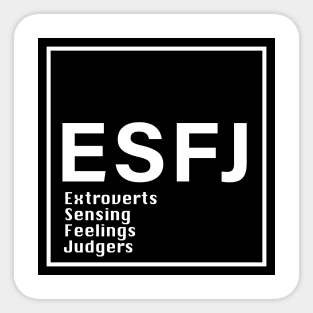 mbti esfj Sticker